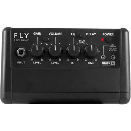Ganancia, OD (overdrive), volumen, ISF (Infinite Shape Feature), nivel de delay, tiempo de delay, entrada MP3/Line, salida simulada de altavoz y auriculares