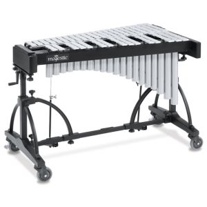 Majestic V6530S: Vibráfono de Concierto de 3 Octavas con Motor y Láminas de Aluminio