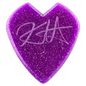 Jim Dunlop Kirk Hammett Jazz III PICK PURPLE SPARKLE 47-KH3NPS