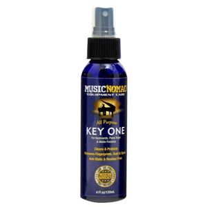 MUSIC NOMAD® Key One All Purpose Cleaner: Limpiador p/Pianos y Teclados