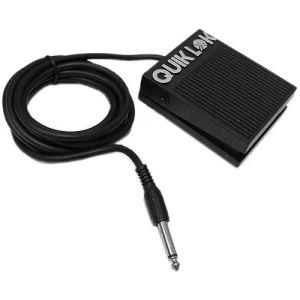 QUIK LOK® PS20 - Pedal Foot Switch On/Off Recubierto de Goma
