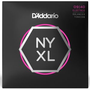 D'ADDARIO® NYXL NYXL0940BT Encordadura para Guitarra Eléctrica Calibre 09-40