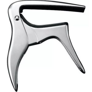 IBANEZ® IGC10: Capotraste o Capo para Guitarras Acústicas y Eléctricas Plata Satinado
