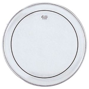REMO® Pinstripe Clear EN-1322-PS Serie ENCORE™: Parche Hidráulico Transparente de 22" p/Bombo