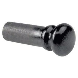 Valencia VEB100/E: Botón para Violín Medida 4/4 de Madera de Ébano