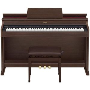CASIO® AP-470 BN: Piano Digital con Mueble Serie Celviano Terminado Roble
