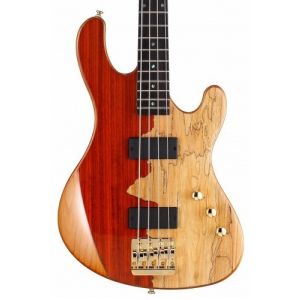 Cort Jeff Berlin Rithimic: Bajo Eléctrico de 4 Cuerdas Terminado Natural Glossy