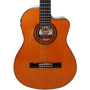 OSCAR SCHMIDT® OC11CE: Guitarra Electroacústica de Abeto y Caoba Terminado Natural