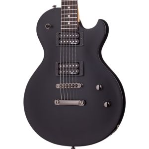 SGR By SCHECTER® Solo-II MSK - Guitarra Eléctrica Terminado Medianoche Negro Satinado