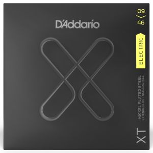 D'ADDARIO® XT NICKEL PLATED STEEL XTE0946 Encordadura para Guitarra Eléctrica Calibre 09-46