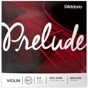 D'ADDARIO® Prelude J-810 4/4M Encordadura para Violín