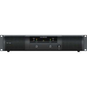 Behringer NX3000: Amplificador de Potencia de 2 Canales Clase D de 3000 Watts con Tecnología SmartSense