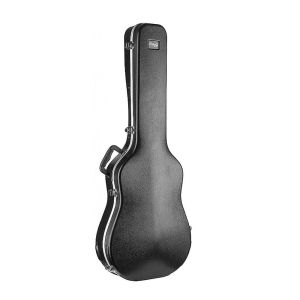 STAGG® ABS-A2 Estuche Rígido para Guitarra Auditorio Exterior de ABS Interior Terciopelo