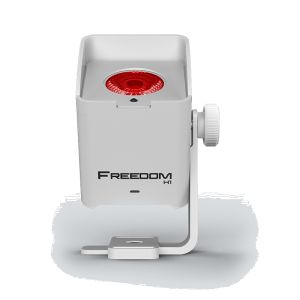 CHAUVET DJ® Freedom H1 X4 (White Housing): Paquete de 4 Wash LED Inalámbricas c/Batería Recargable