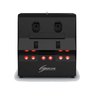 CHAUVET DJ® Hurricane Bubble Haze X2 Q6: Máquina Atmosférica Multipropósito - Burbujas + Haze + RGB + UV