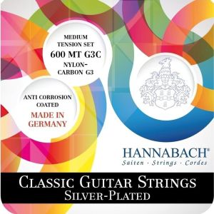 Hannabach 600 MT G3C Encordadura para Guitarra Acústica