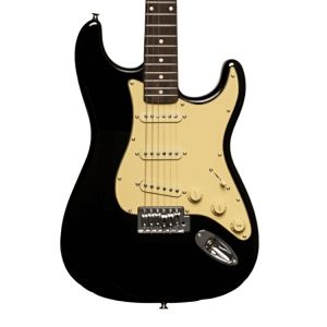 STAGG® SES-30 BK - Guitarra Eléctrica Color Negra