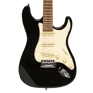 STAGG® SES-55 BLK  - Guitarra Eléctrica Color Negra