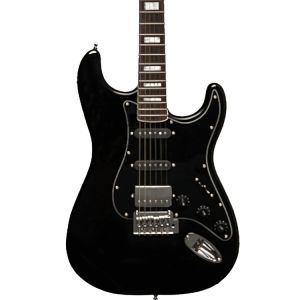 STAGG® SES-60 BLK  - Guitarra Eléctrica Color Negra