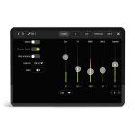 Configuración intuitiva de canales para ajustes individuales en cada canal de la mezcladora MAUI MIX