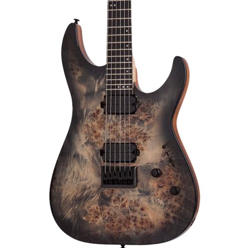 Schecter C-6 Pro Charcoal Burst PORTADA