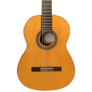 ÁNGEL LÓPEZ® ALICANTE F´: Guitarra Flamenca de Sappelli y Abeto Terminado Natural