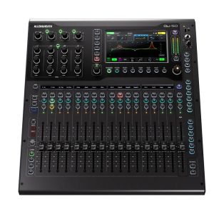 ALLEN & HEATH® QU-5D: Mezcladora Digital Compacta de 38 Entradas • 24 Salidas • 17 Faders + Dante 16x16
