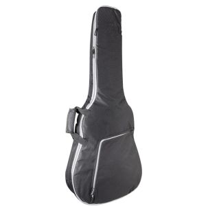 STAGG® STB-10 W Funda Acolchada de Nylon p/Guitarra Folk, Western o Dreadnought