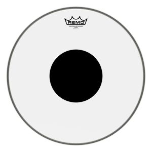 REMO® Clear Controlled Sound Black Dot EN-0312-CT Serie ENCORE™: Parche de 12" p/Tom