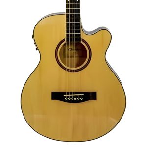 BAMBOO® Stage Linden NAT40": Guitarra Electroacústica Terminado Natural Gloss c/Funda