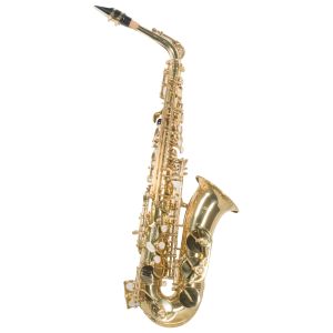 WESNER® SSA1000-G: Saxofón Alto en Eb Terminado Laqueado