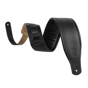 LEVYS® M26PD-BLK: Tahalí para Guitarra de Cuero Negro