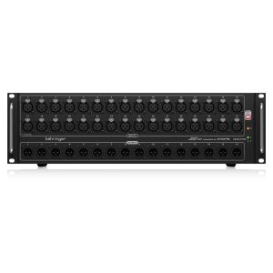 Behringer S32: Stage Box o Snake Digital con 32 Entradas y 16 Salidas para Mezcladoras