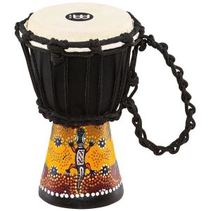 Meinl HDJ7-XXS: Mini Djembe African Style Tallado en Caoba Medida de 4 1/2"