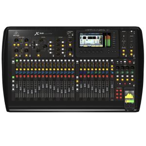 Behringer X32: Mezcladora Digital de 40 Entradas • 32 Preamps • 25 Faders Motorizados • Interfaz de 32 Canales y Control Remoto
