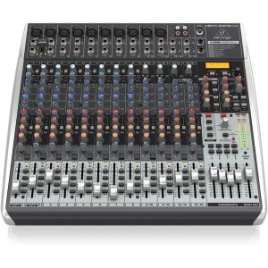 Behringer QX2442USB: Mezcladora Analóga de 24 Canales con Interfaz USB y Efectos