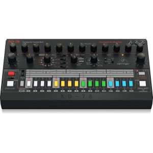 Behringer RD-78: Caja de Ritmos Análoga con Secuenciador de 16 Pasos 15 Sonidos y MIDI USB
