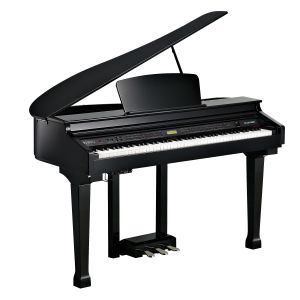 Kurzweil KAG100: Piano de Cola Digital Terminado Negro Brillante