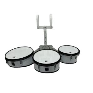 Lm Drums QA-03: Multitenor con 3 Tambores de 10, 12 y 13 Pulgadas Color Blanco