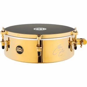 Meinl Hand-Bale Taku Hirano Signature Gold MHT13G: Timbal de Mano de 13 Pulgadas Cuerpo de Acero Dorado