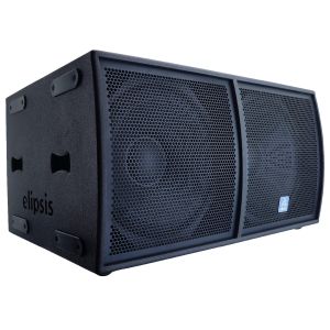 Elipsis SW 218A NEO: Subwoofer Activo 2 X 18" 1800 Watts RMS con DSP Auric
